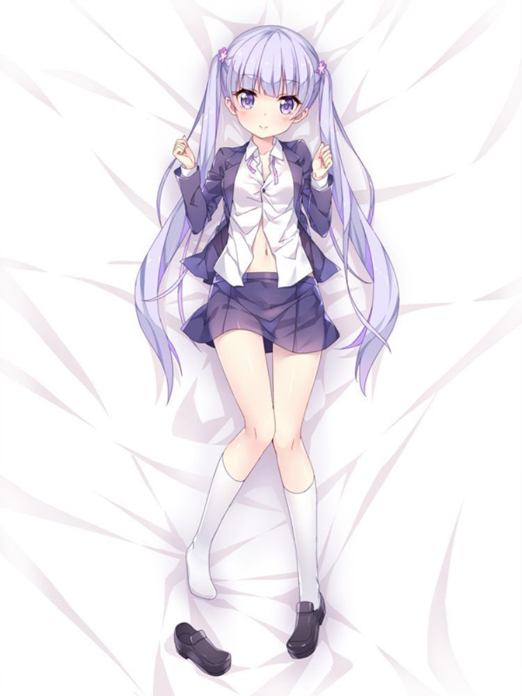 NEW GAME! 涼風青葉 シーツ 布団カバー ブランケット 毛布 麦芽堂 bz12332