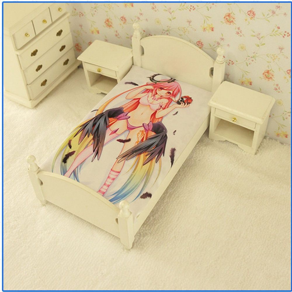 ノーゲーム・ノーライフ ジブリール シーツ 布団カバー ブランケット 毛布 麦芽堂 cbz12109-1