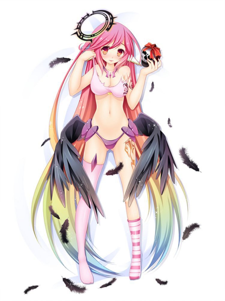 ノーゲーム・ノーライフ ジブリール シーツ 布団カバー ブランケット 毛布 麦芽堂 cbz12109-1