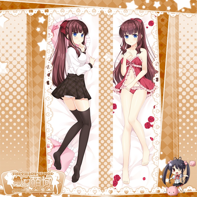 NEW GAME! 滝本ひふみ 抱き枕カバー 絶対萌域=Loading ez00371-1