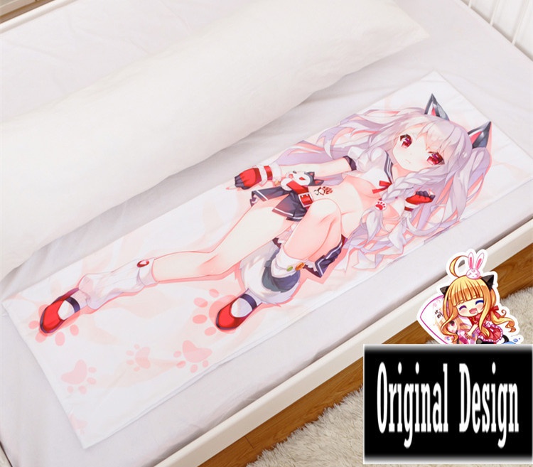 アズールレーン 夕立 抱き枕カバー 尚萌=幽幽雪猫/Grandia氷 cz00691