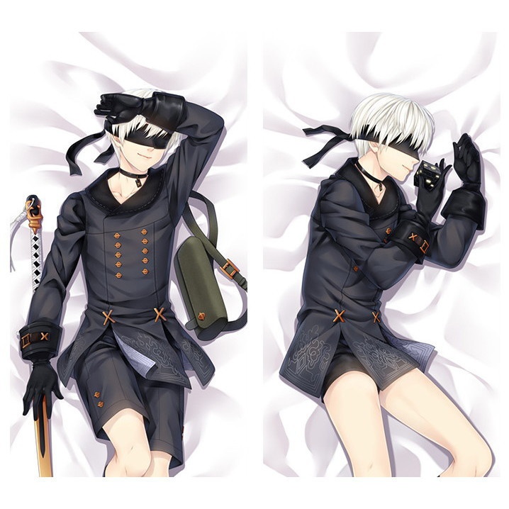 ニーアオートマタ ヨルハ九号S型 抱き枕カバー 1/2サイズ 萌工房 smz09800-1