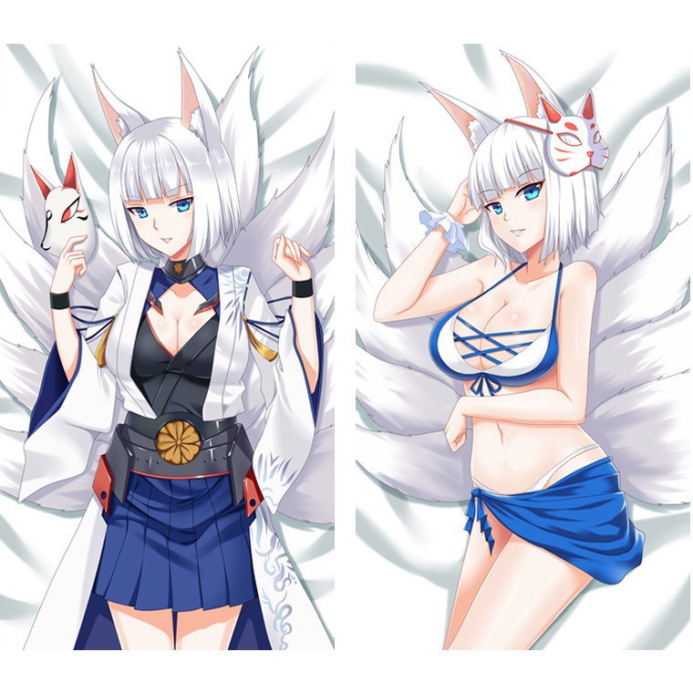 アズールレーン 加賀 抱き枕カバー 1 2サイズ 萌工房 Smz 1 D M N 22jigen 納期2週間ほど頂戴します Booth