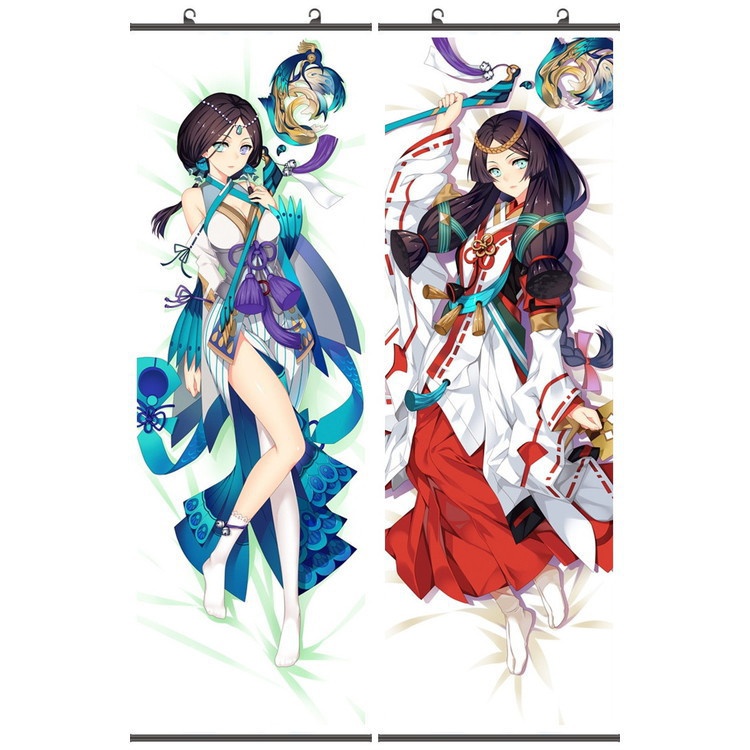 陰陽師 八百比丘尼 タペストリー お得2枚セット 萌工房 gmz09688-12