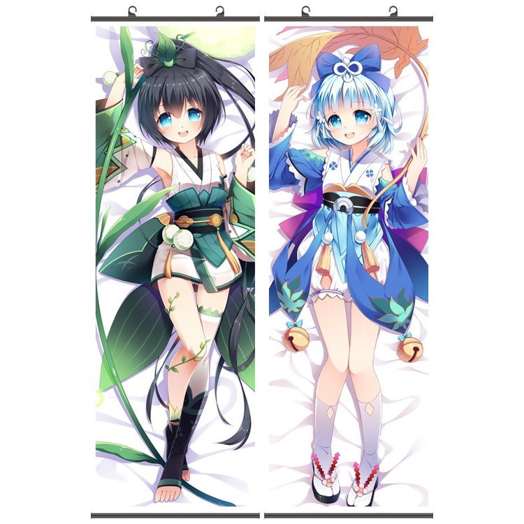 陰陽師 蛍草 タペストリー お得2枚セット 萌工房 gmz09690-12