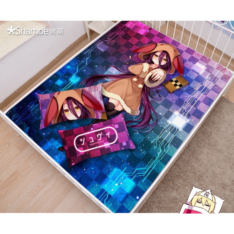 ノーゲーム・ノーライフ　シュヴィ・ドーラ　ぐらむすけいる　ラバーマット ノーゲーム・ノーライフ シュヴィ・ドーラ ぐらむすけいる