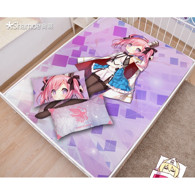 アズールレーン サラトガ シーツ 布団カバー ブランケット 毛布 枕セット 尚萌=幽幽雪猫/Grandia氷 ccz00887-1