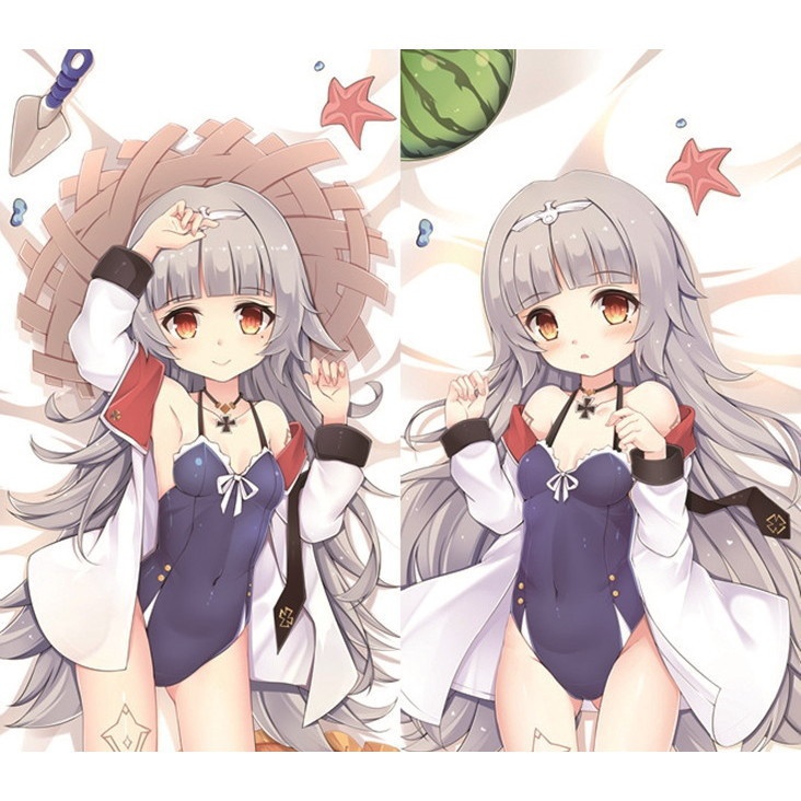 アズールレーン フィーゼ(Z46) 抱き枕カバー 1/2サイズ 萌工房 smz10131-1