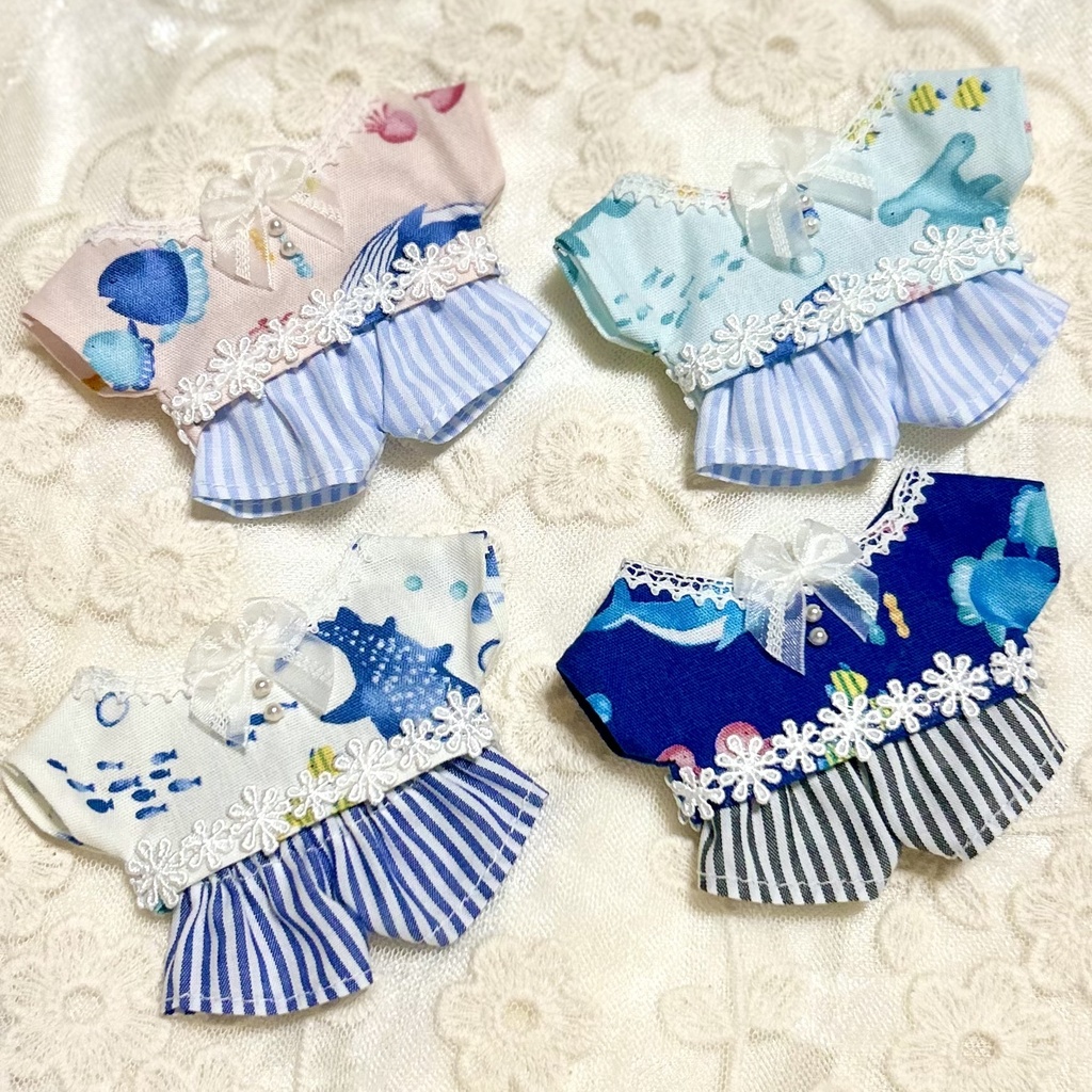 海のおともだちシャツ&ズボンのセット