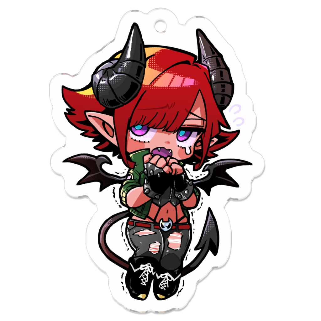 「悪魔」アクリルキーホルダー