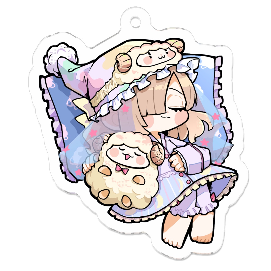 「夢魔法使い」アクリルキーホルダー