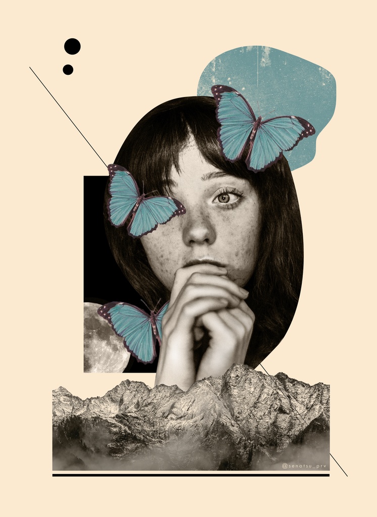 02 / Do Girl Dream of Electric Butterfly?【 待ち受け画像 】