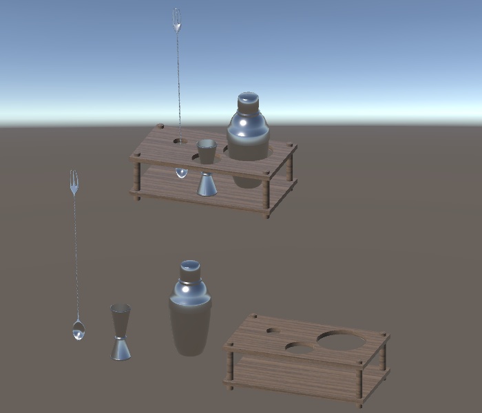 VRChat想定 バーセット