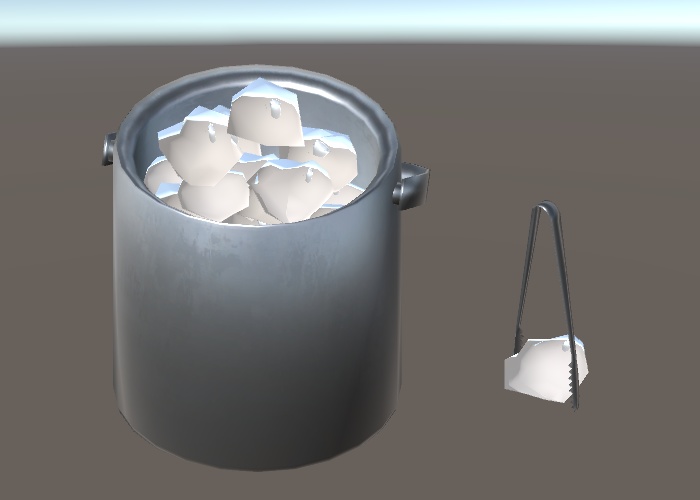 VRChat想定 アイスペール