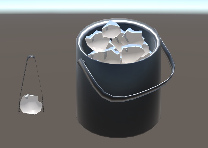 VRChat想定 アイスペール