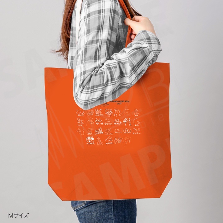 K2BLproject バンブーヒーロー キャストサイン トートバッグ