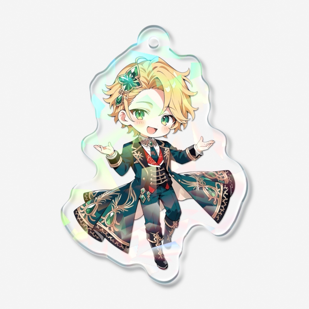 ちびアル ホログラムアクキー