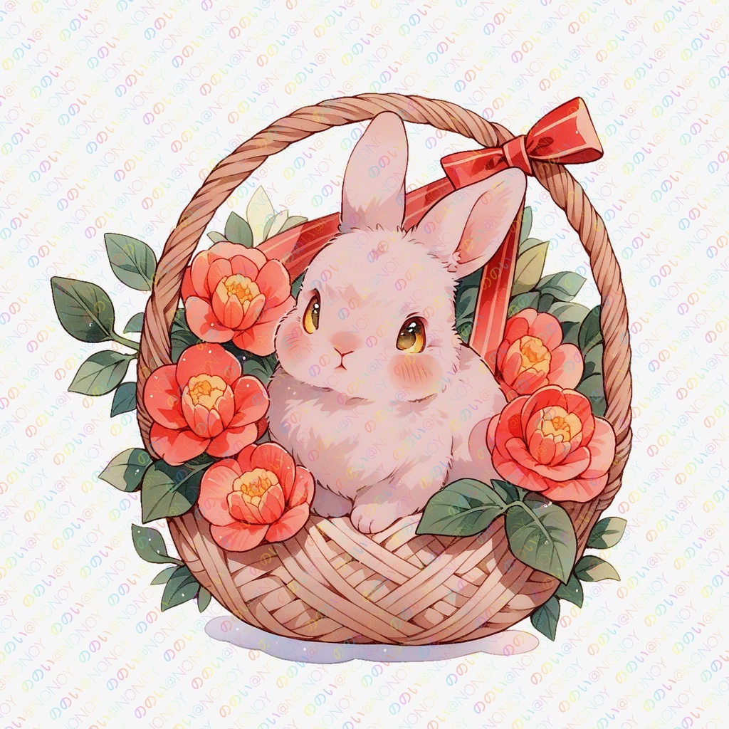 景光うさぎ ふかふかクッション