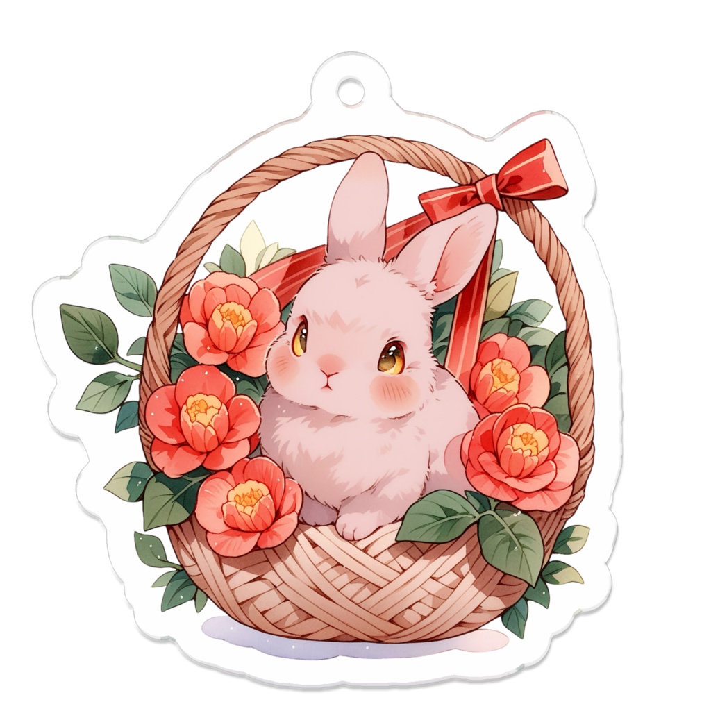 景光うさぎ アクキー