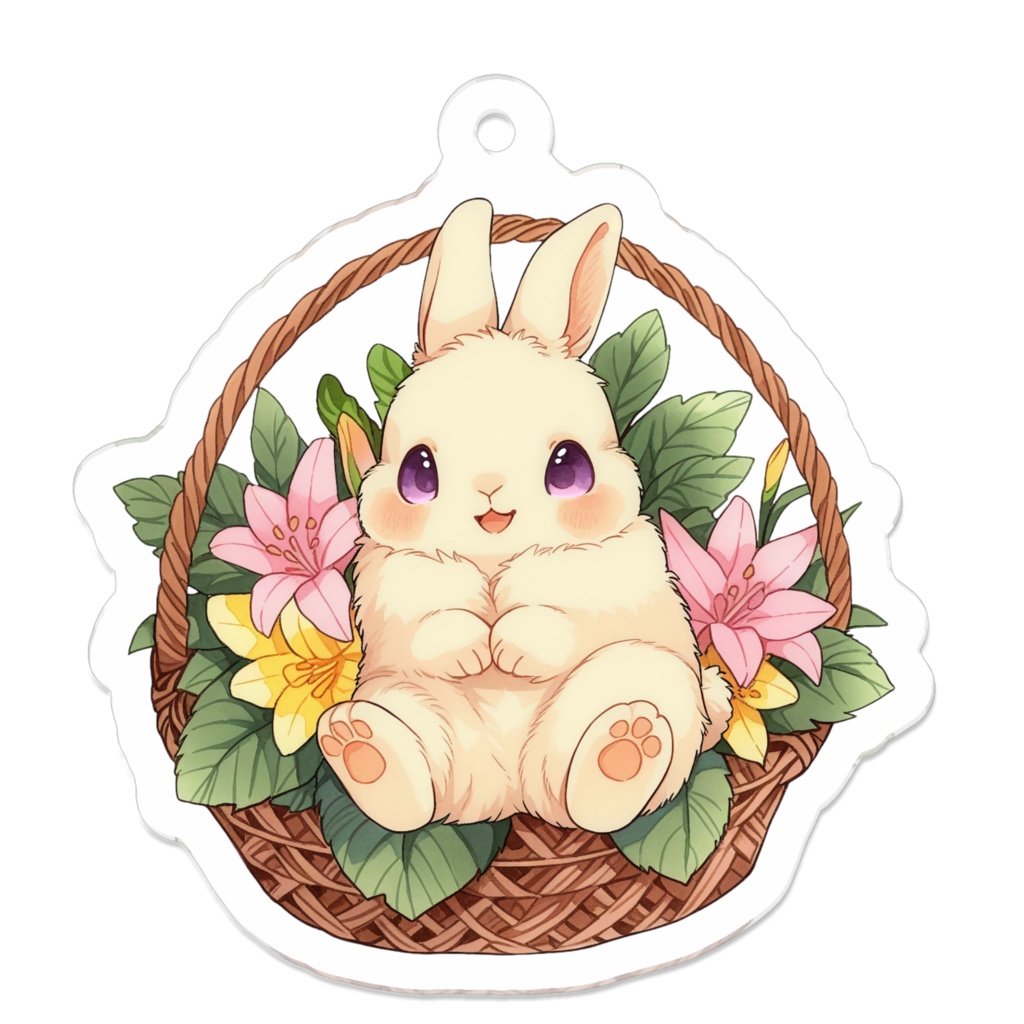 ロアンうさぎ アクキー