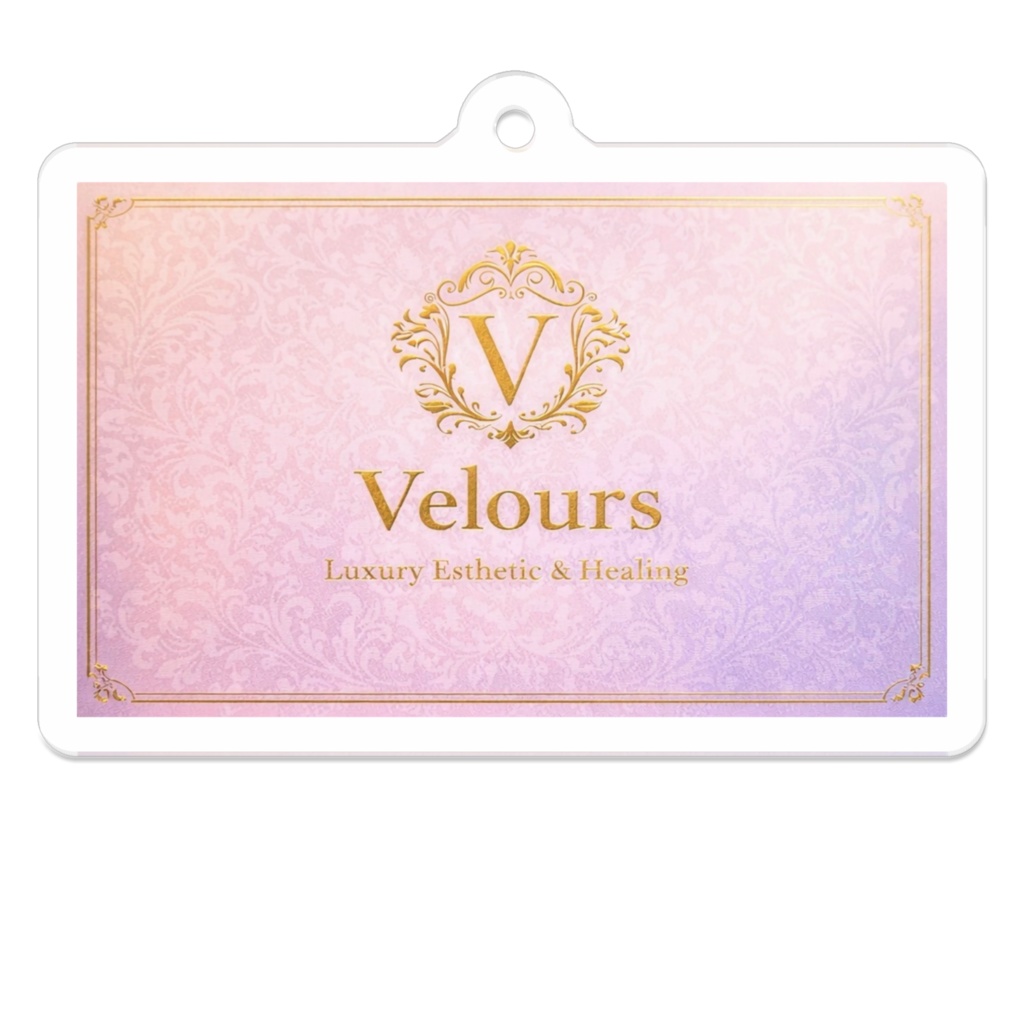 Velours 会員証風アクキー
