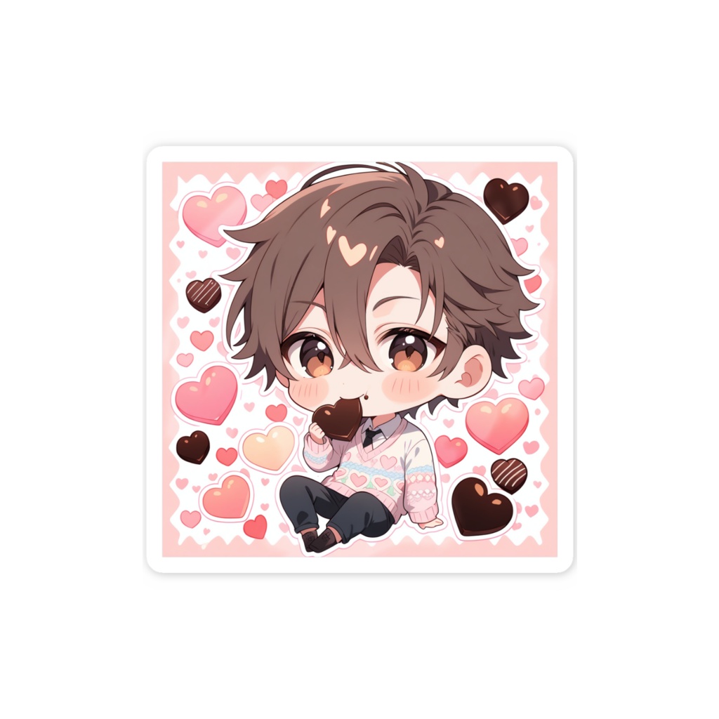 ちび恭平【バレンタインver.】スマホステッカー