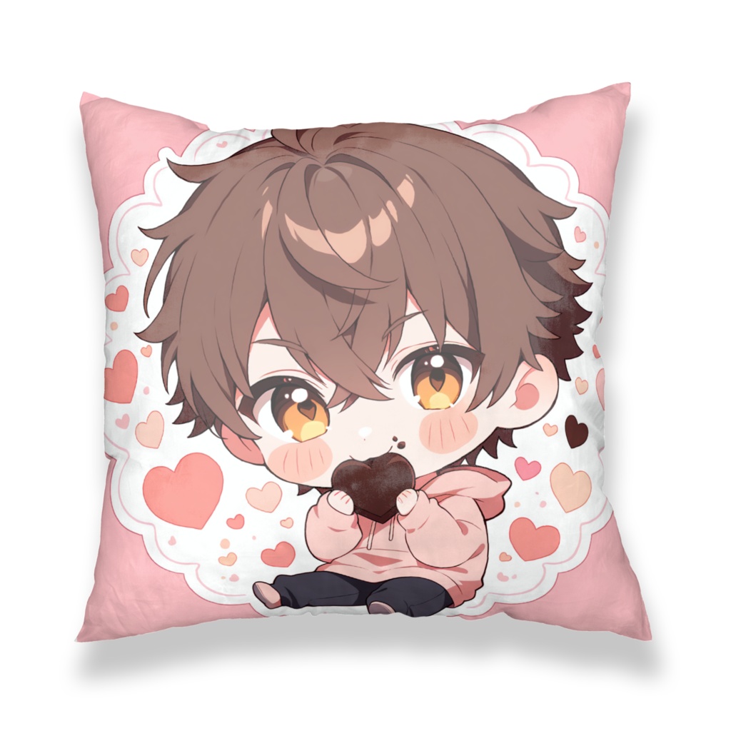 ちび魁【バレンタインver.】クッションカバー