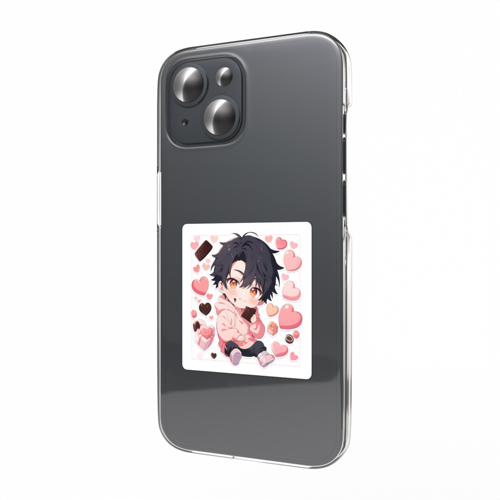 ちび御堂【バレンタインver.】スマホステッカー