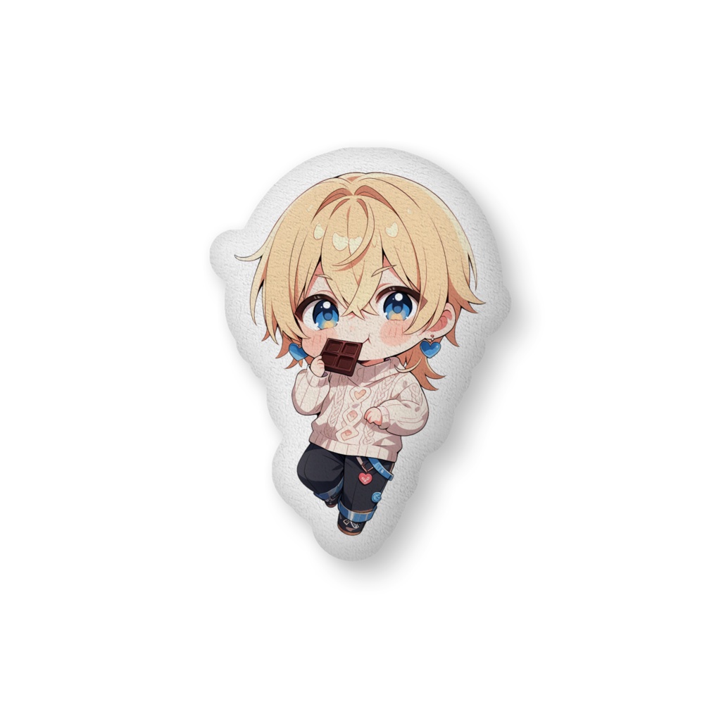 ちびサリム【バレンタインver.】ふかふかクッション