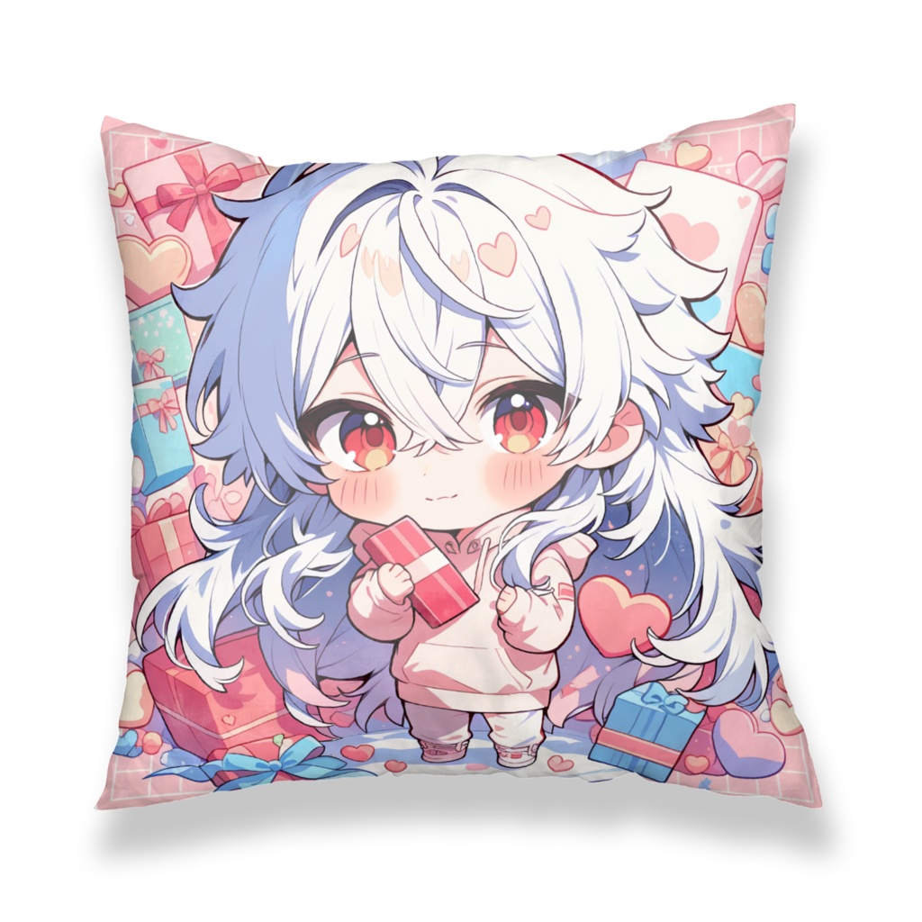 ちび蘇芳【バレンタインver.】クッションカバー