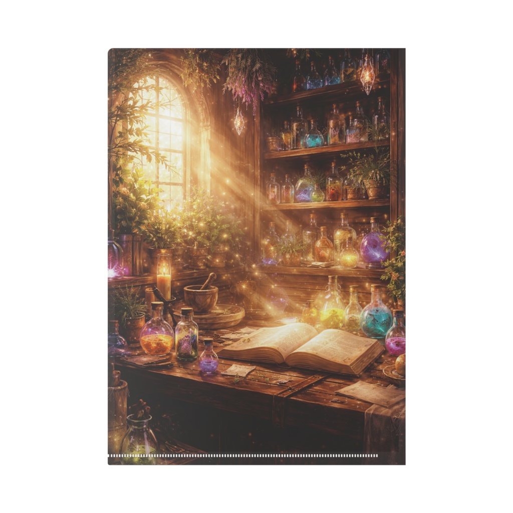 Witch and Her Beasts クリアファイル【魔女の生活】
