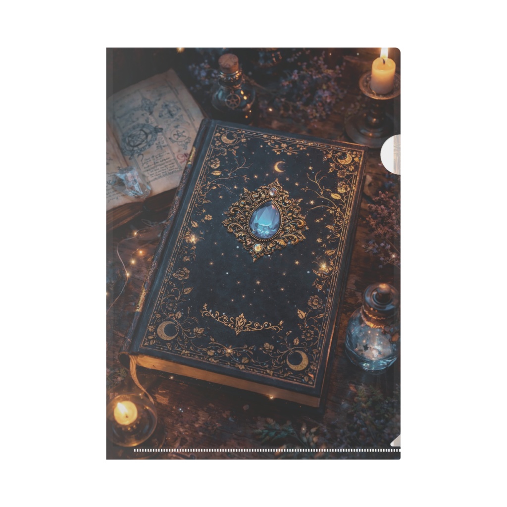 Witch and Her Beasts クリアファイル【魔女の生活】