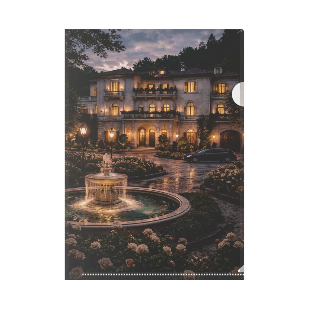 ヴィットリオ クリアファイル【カステッリ邸】