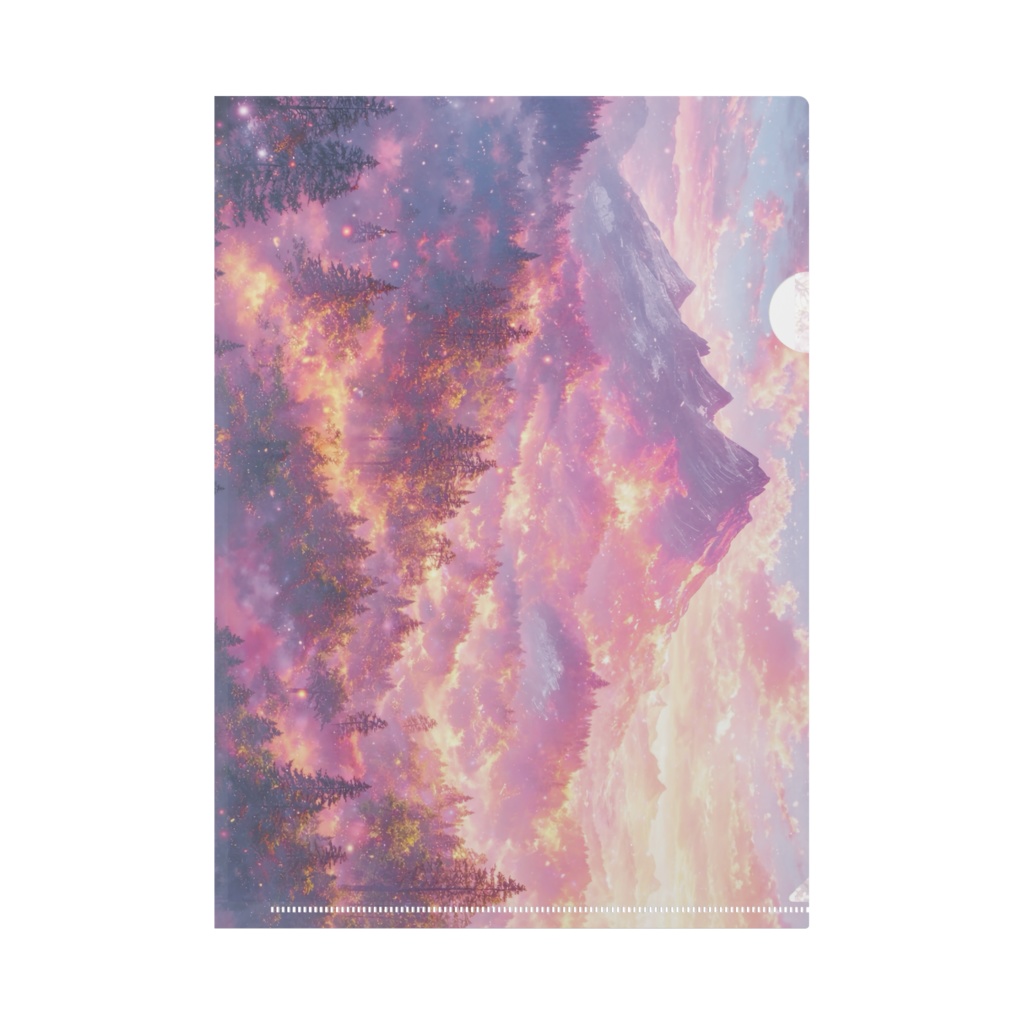 蘇芳 クリアファイル【緋ノ山】