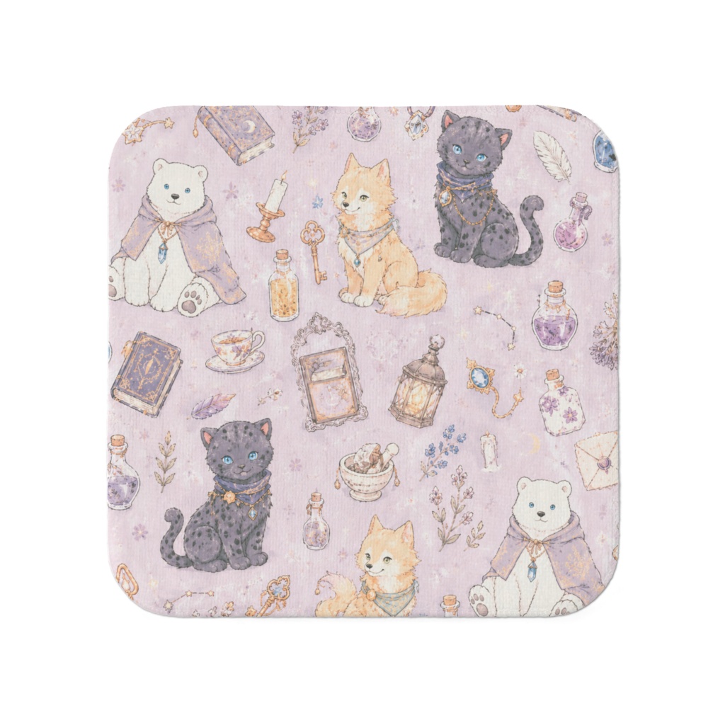 Witch and Her Beasts タオルハンカチ