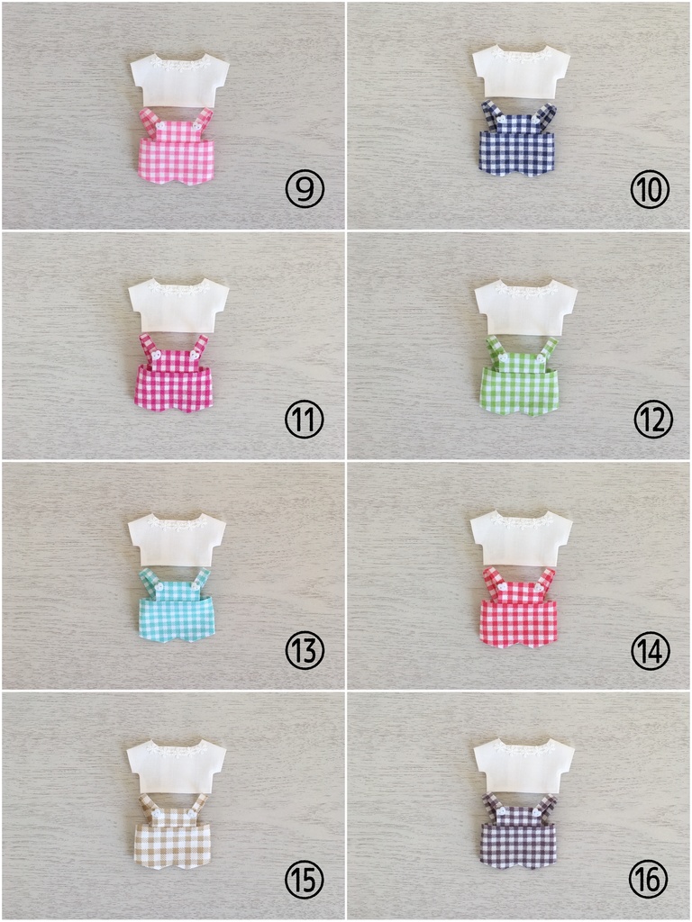 ドンぬい サロペットセット