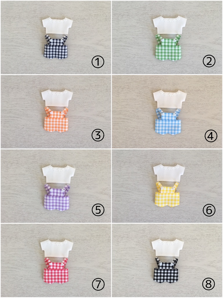 ドンぬい サロペットセット