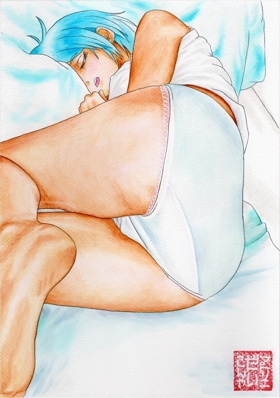 熟睡小傘ちゃん原画