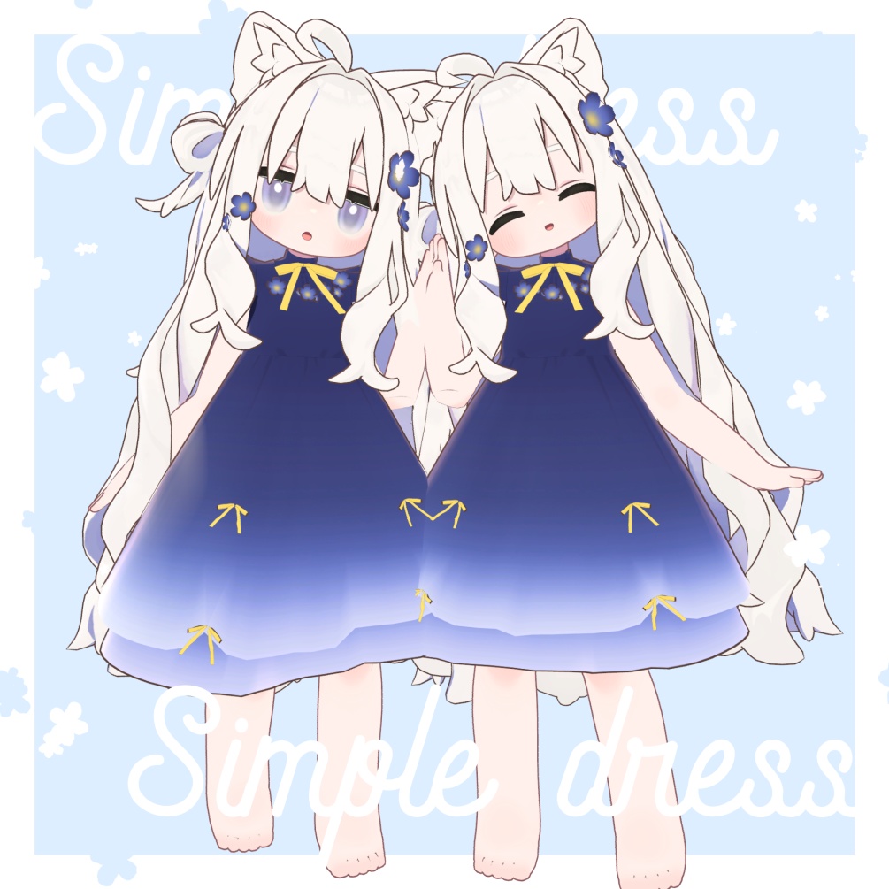 【MA対応】Simple dress/しんぷるわんぴーす【キプフェル対応】