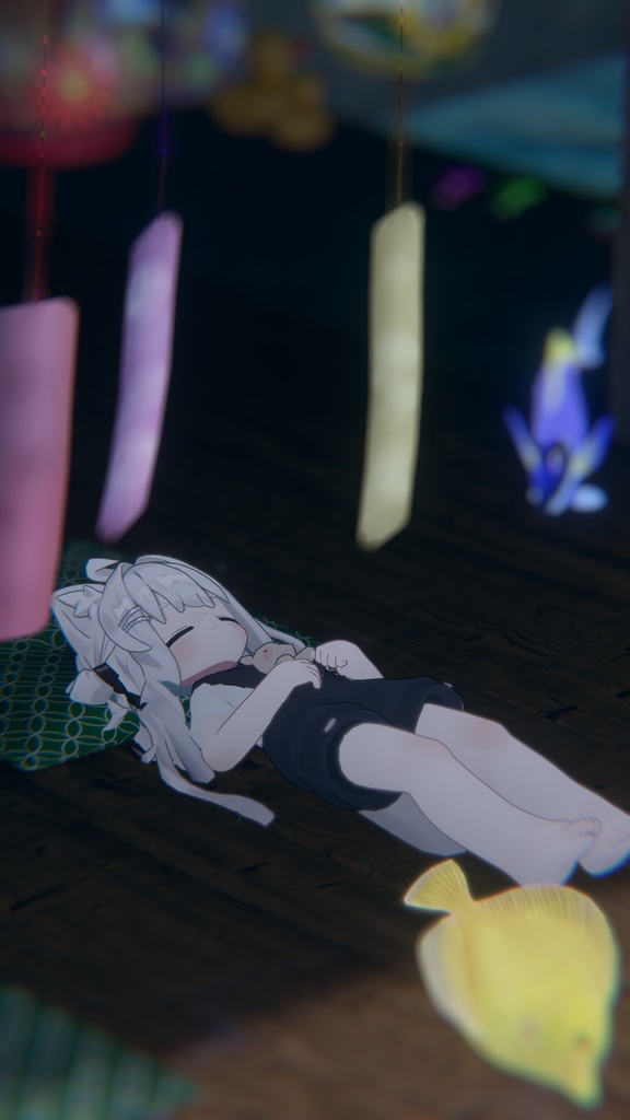 【MA対応】くまちゃんサロペット【3アバター対応】