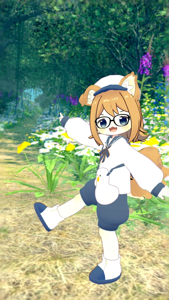 【MA対応】うみどりセーラー【5アバター対応】