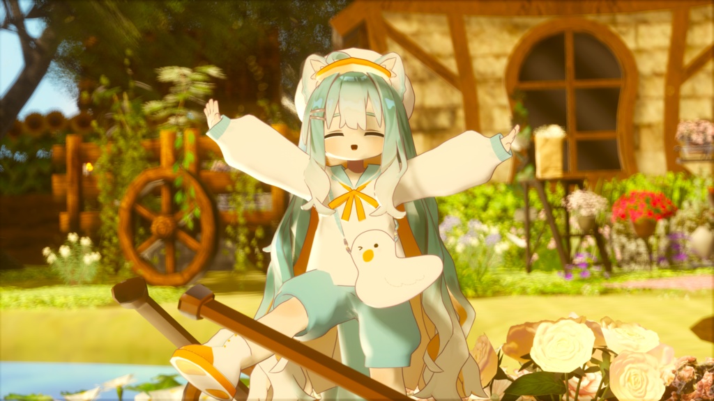 【MA対応】うみどりセーラー【5アバター対応】