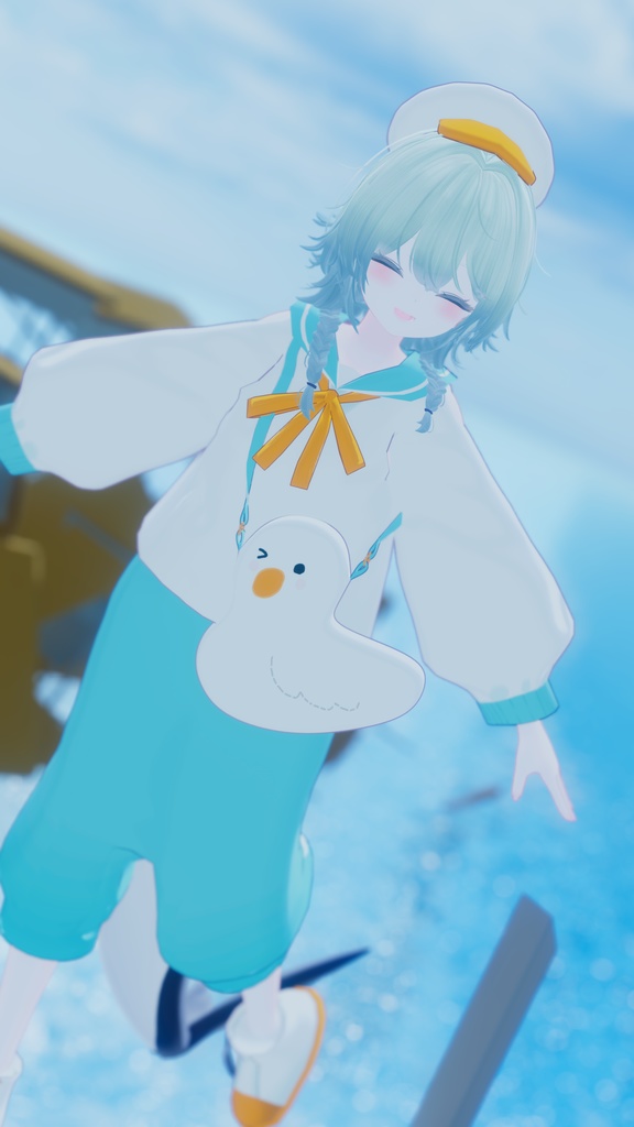 【MA対応】うみどりセーラー【5アバター対応】