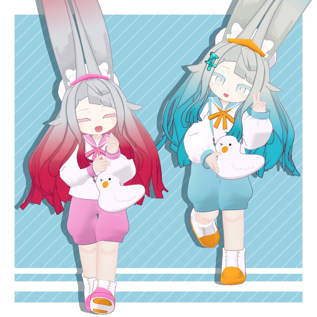 【MA対応】うみどりセーラー【5アバター対応】