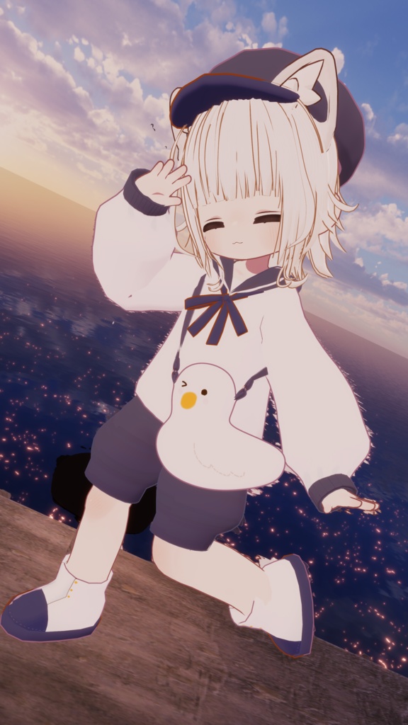 【MA対応】うみどりセーラー【5アバター対応】