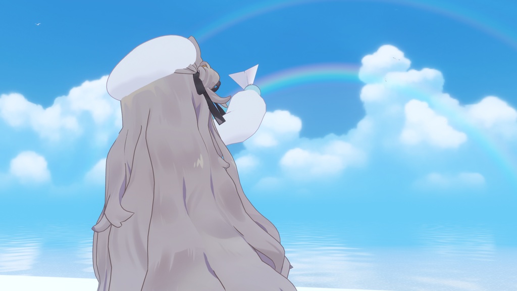 【無料/Free】100フォロワー記念 紙ヒコーキ