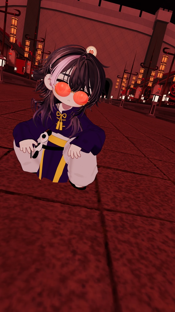 【MA対応】パンダチャイナ【6アバター対応】