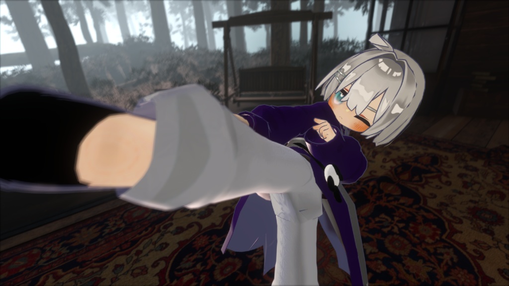 【MA対応】パンダチャイナ【6アバター対応】