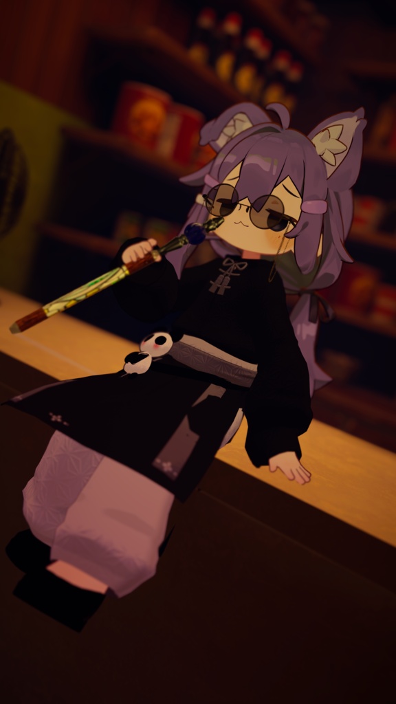 【MA対応】パンダチャイナ【6アバター対応】