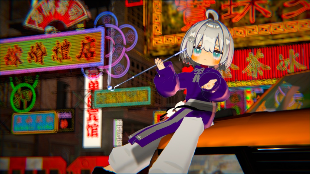 【MA対応】パンダチャイナ【6アバター対応】